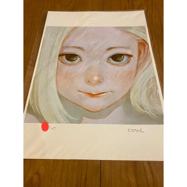 古塔つみ　ED10 サイン付き　over print 古塔つみ overprint サイン入り（古塔つみ ED10 サイン付き over